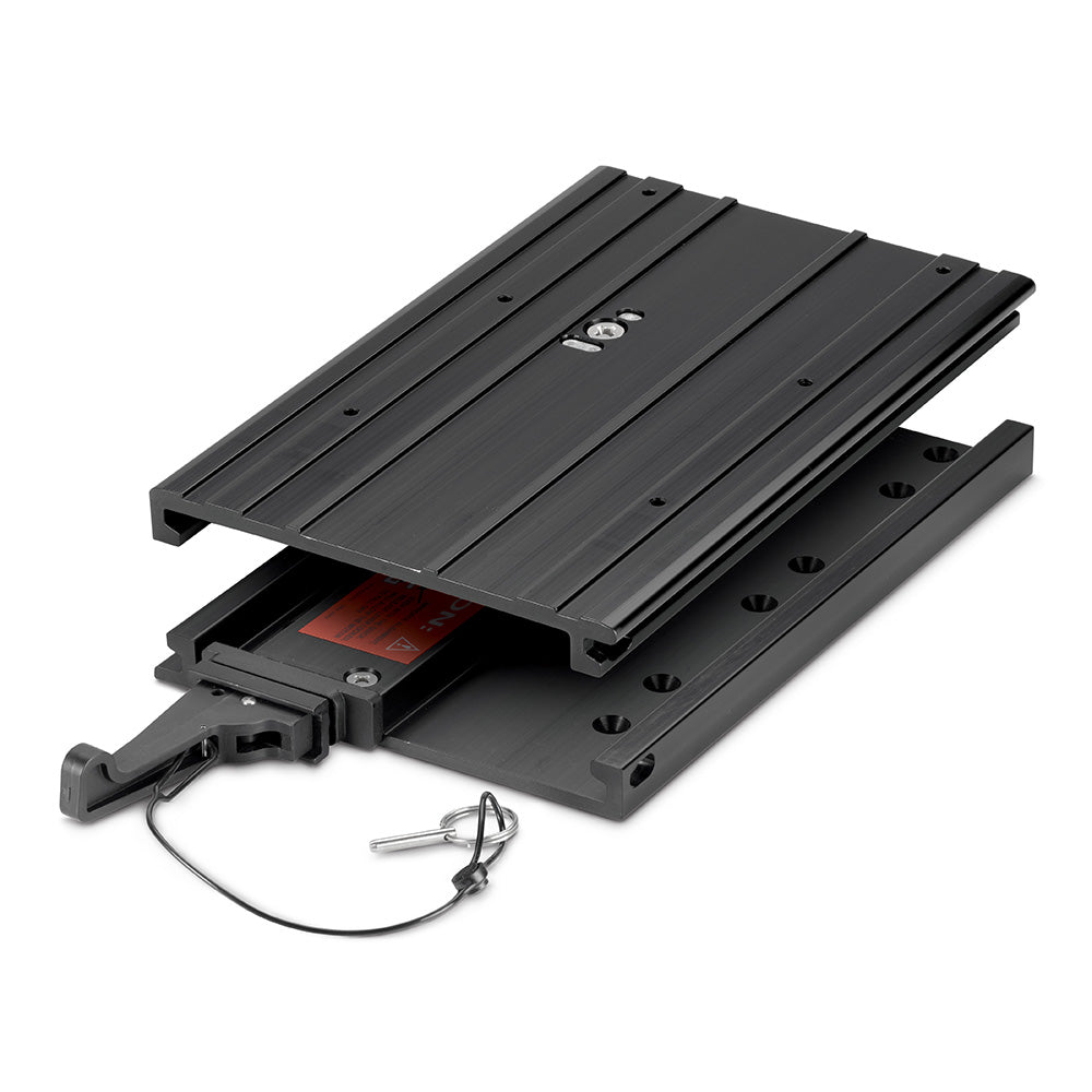 Minn Kota MKA93 Aluminum Quick Release Bracket wCover Black 1854093