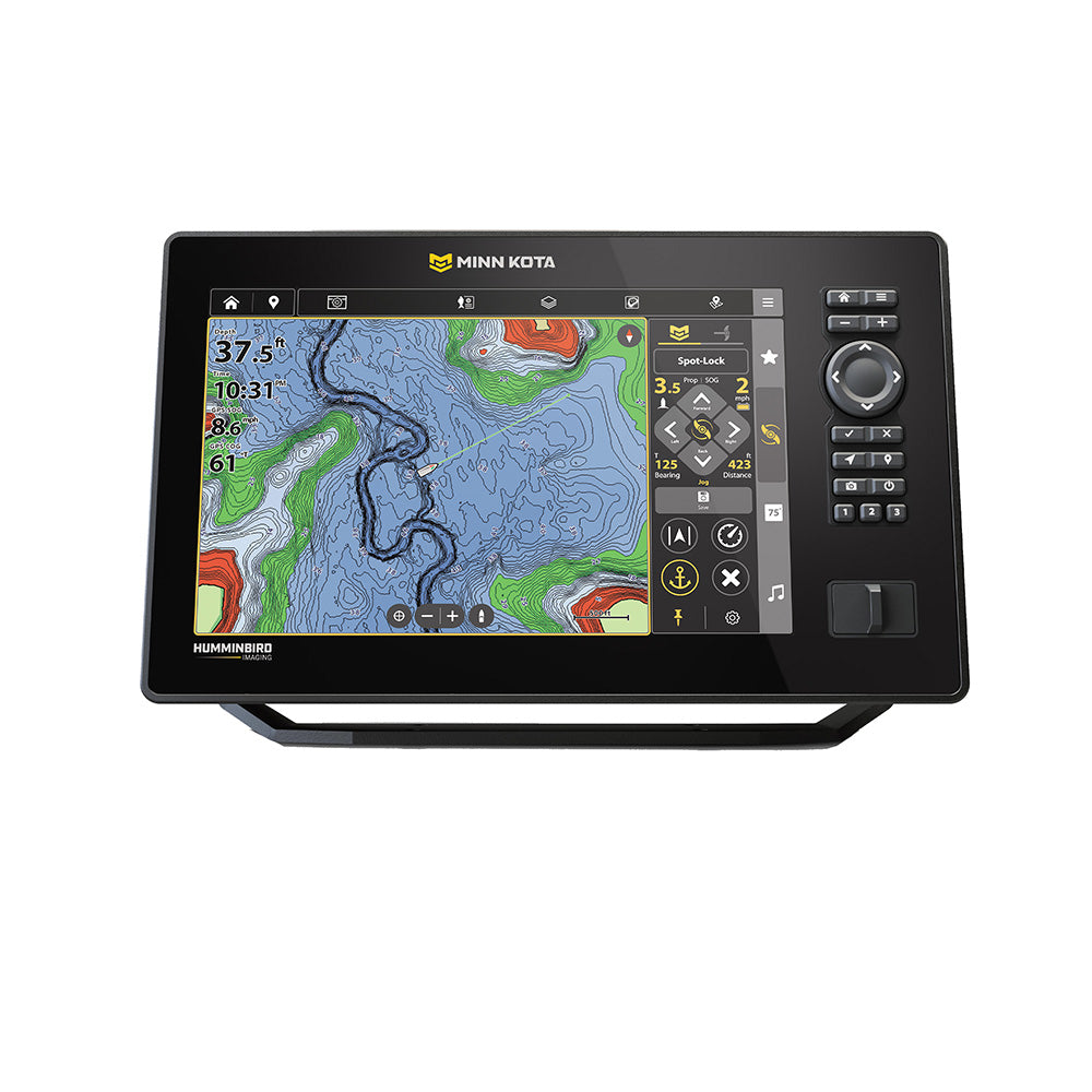 Minn Kota X10 CMSI VX 10 GPSFishfinder wTransom Mount Transducer 4123801VX
