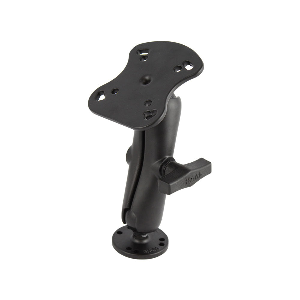 RAM Mount Humminbird Lowrance EliteMark Series Mount f Units Under 10lbs RAM107U