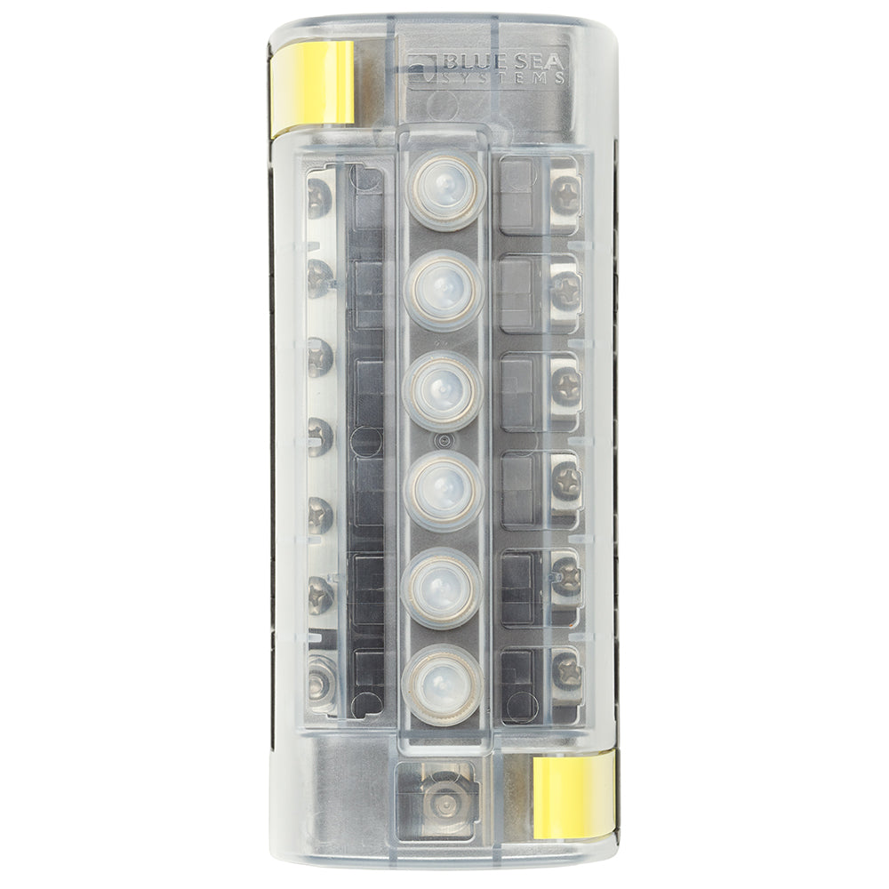 Blue Sea 5052 ST CLB Circuit Breaker Block 6 Position wNegative Bus 5052