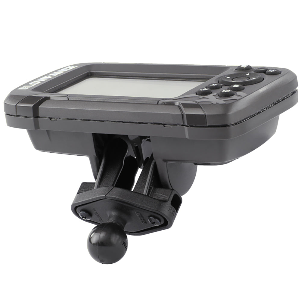 RAM Mount B Size 1 Composite Fishfinder Mount for the Lowrance Hook2 Series RAPB101LO12