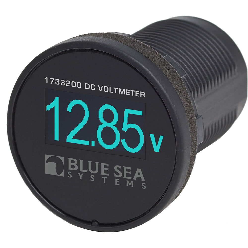 Blue Sea 1733200 Mini OLED Voltmeter Blue 1733200