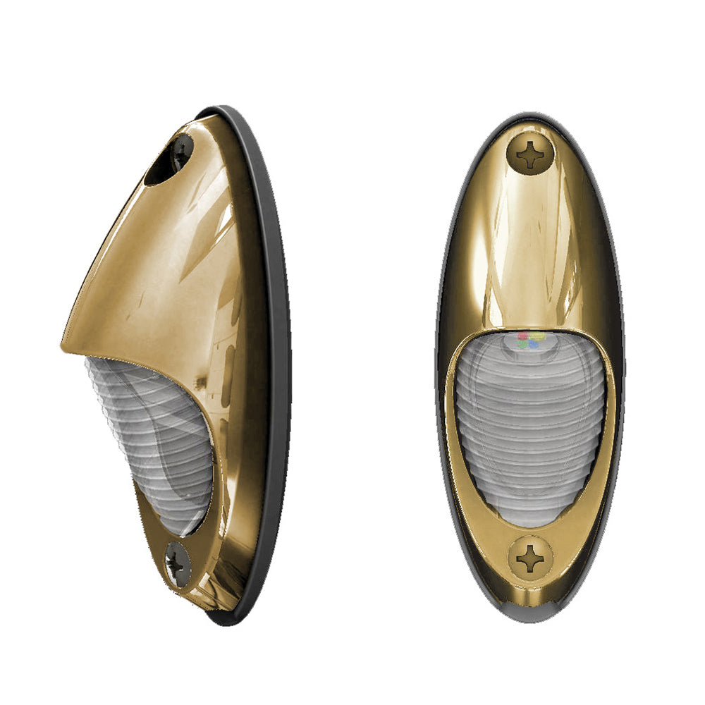 Lumitec Nautilus Piling Light Warm White Bronze Housing 101634