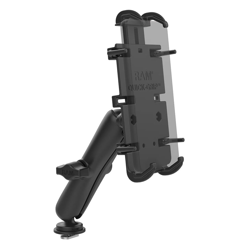 RAM Mount QuickGrip XL Phone Mount wTrack Ball Base  Long RAMHOLPD4C354TRA1U