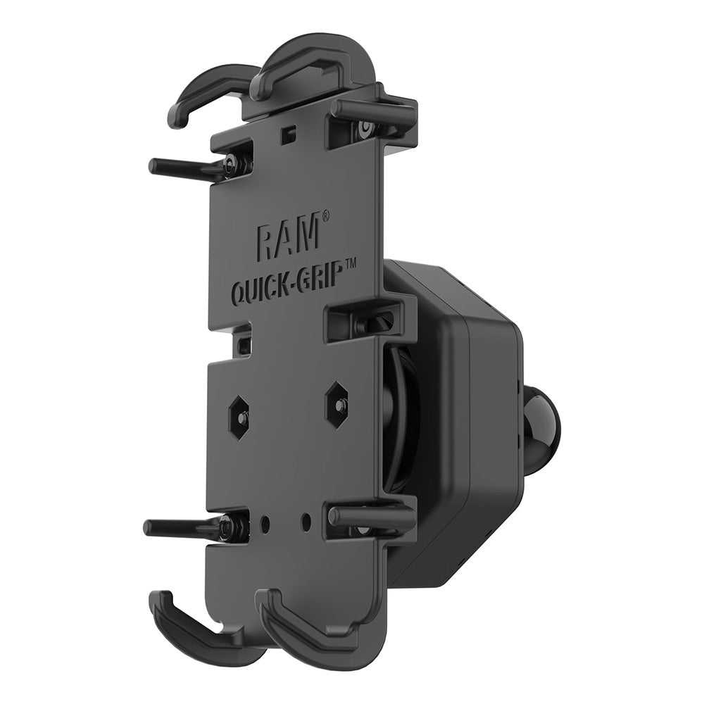 RAM Mount RAM QuickGrip XL Phone Holder wVibeSafe Adapter  Ball RAMHOLPD4462B
