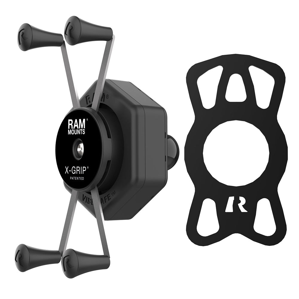 RAM Mount RAM XGrip Large Phone Holder wBall  VibeSafe Adapter RAMHOLUN10B462