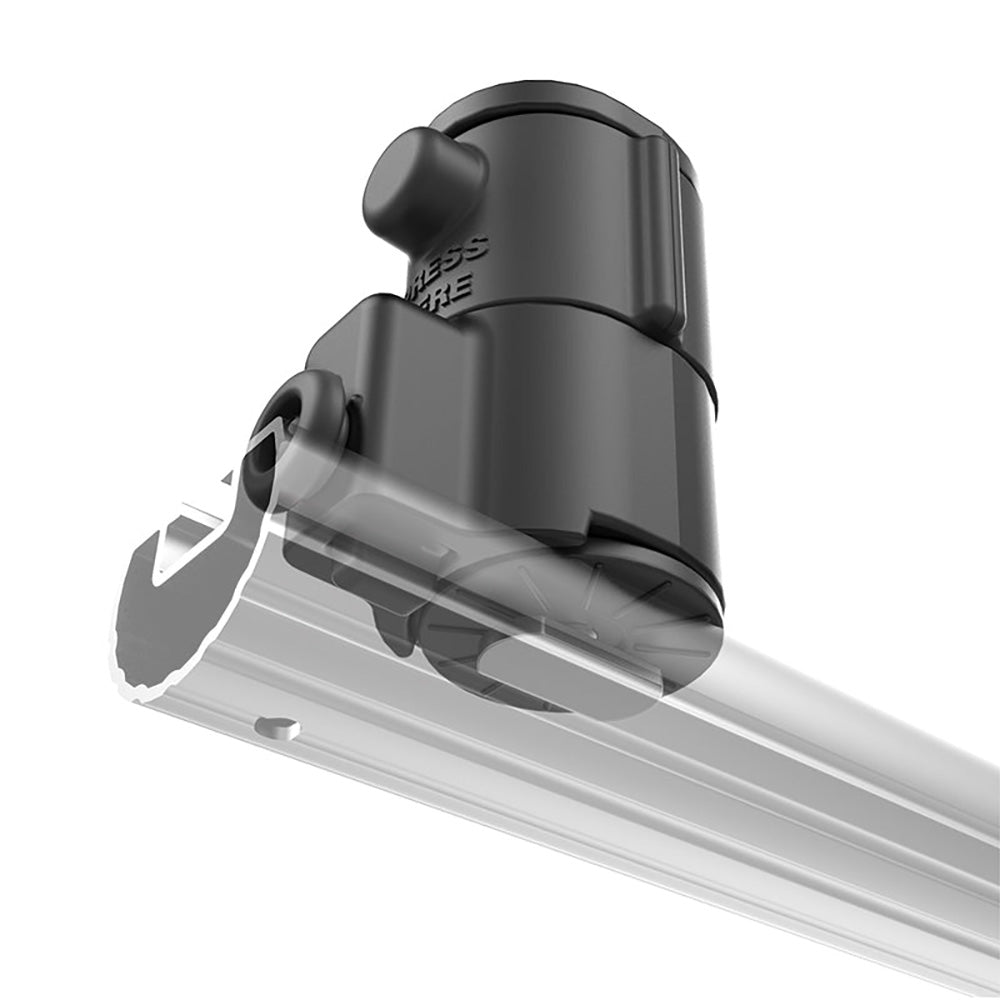 RAM Mount RAM Tube Jr Holder wUniversal AdaptAPost Track Base  6 Post RAP390AAPUTU