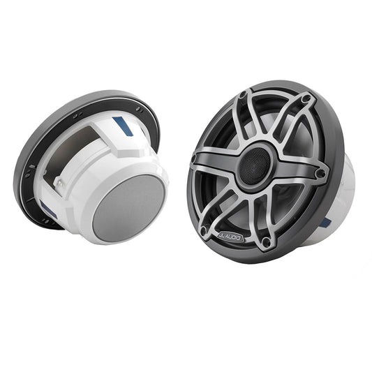 JL Audio M6 Series 77 Marine Coaxial Speakers wTitanium Sport Grille  M6770XSGmTi 0100307500