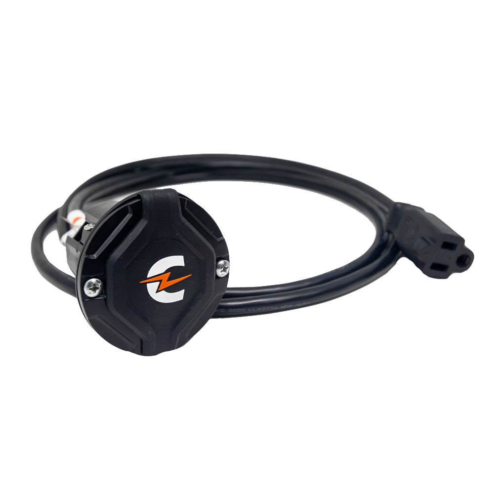 PowerPole Charge Plug Port w6 ft AC Extension CHACEXT6