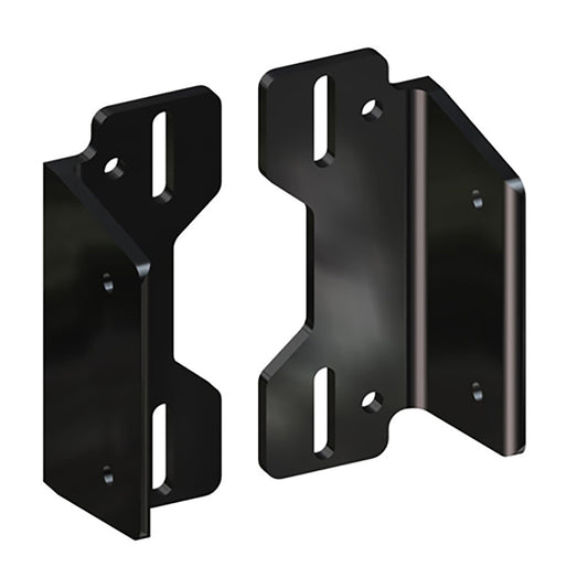 PowerPole Dual SideMount Adapters fAll Outboards  Black PKDMTOSPLTBK