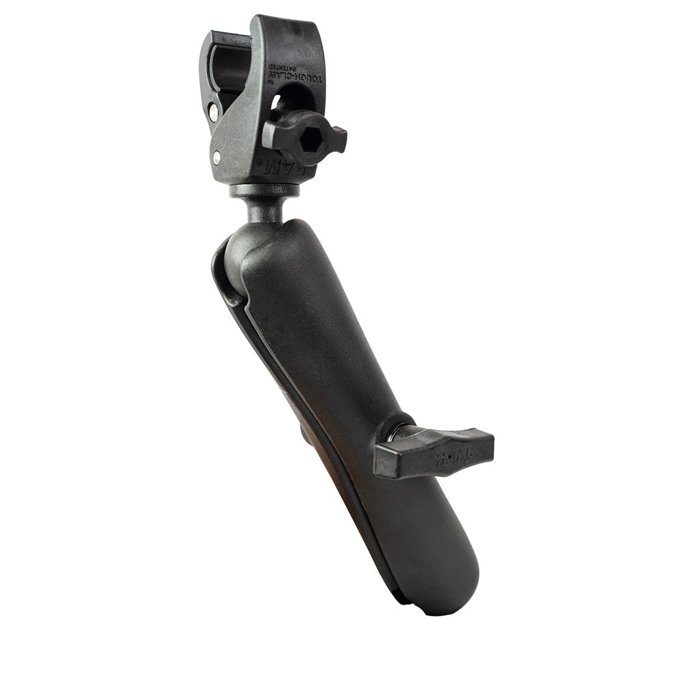 RAM Mount RAM ToughClaw Double Clamp Long Arm Trolling Motor Hold Down RAP400D400U