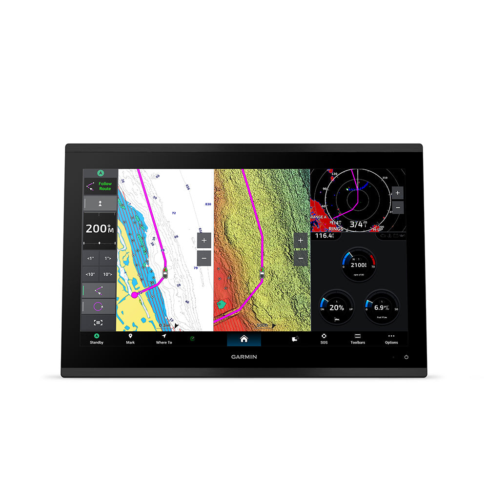 GPSMAP 9217 Premium Chartplotter wGarmin Navionics 0100317701