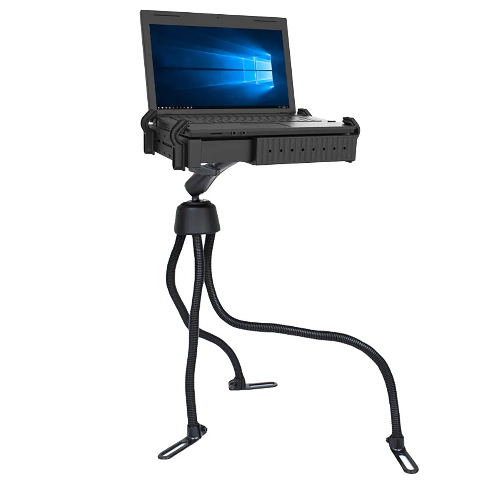 RAM Mount RAM Pod III Double Ball Laptop Mount w18 18  30 Legs RAM3163BA1UVID1