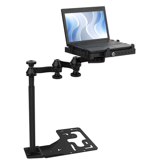 RAM Mount RAM NoDrill Universal Laptop Mount fHeavy Duty Trucks RAMVB168SW3