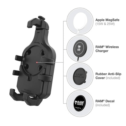 Ram Mount RAM QuickGrip Pro Phone Holder wBall  Vibration Damper RAMHOLPD5BVU