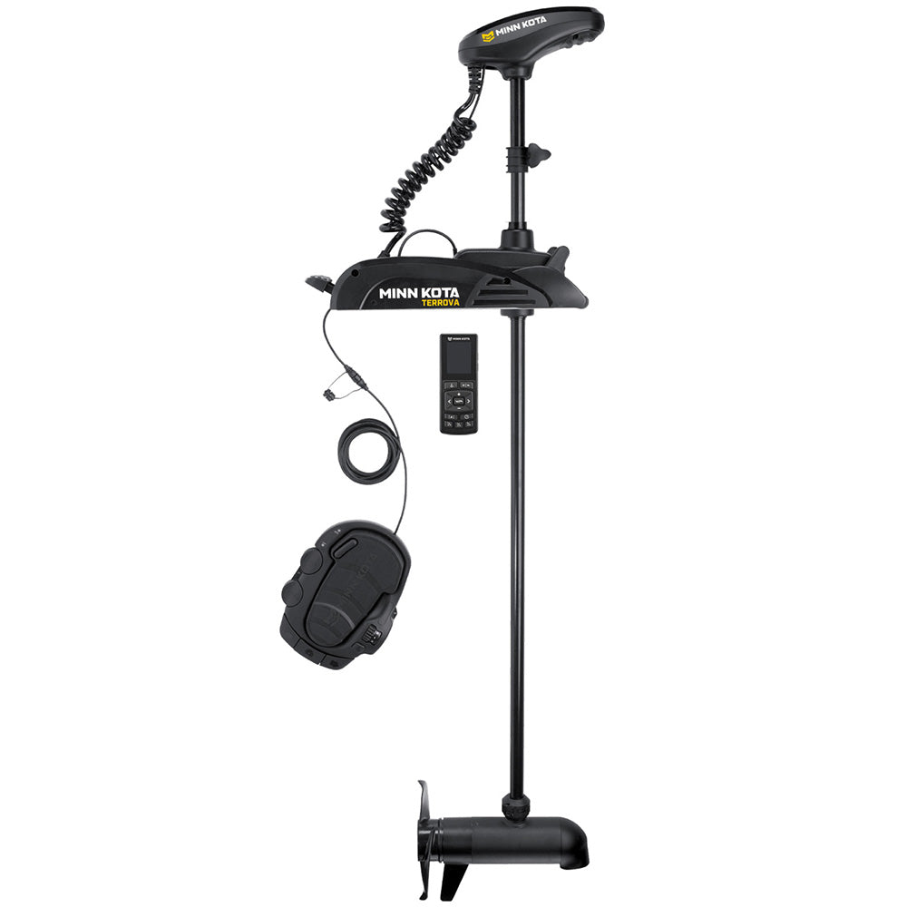 Minn Kota Terrova 55 Trolling Motor DSCWR 12V 55lb Thrust 54 Shaft Wireless Remote 1358304