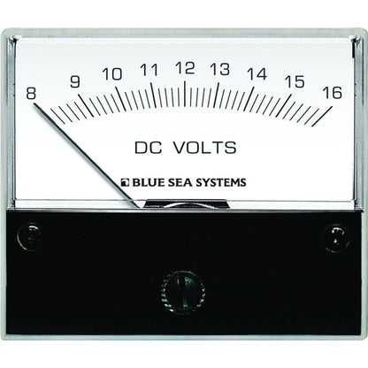 Blue Sea 8003 DC Analog Voltmeter  234 Face 816 Volts DC 8003