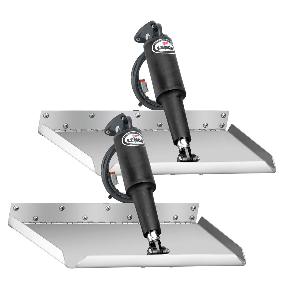 Lenco 12 x 12 Edge Mount Trim Tab Kit wo Switch Kit 12V 15016101