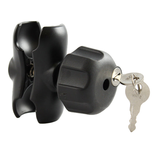 RAM Mount Double Socket Arm wSmall Locking Knob f15 Ball Bases RAM201UBL