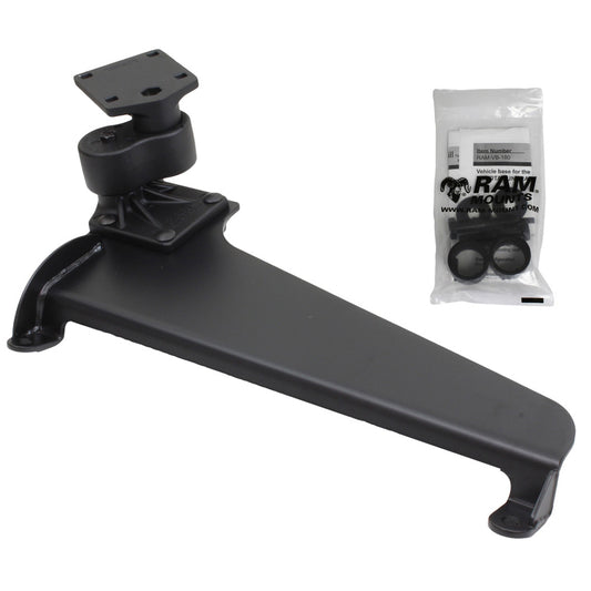 RAM Mount No Drill Vehicle Laptop Base fNissan NV1500 NV2500 HD NV3500 HD  Toyota Tundra RAMVB180