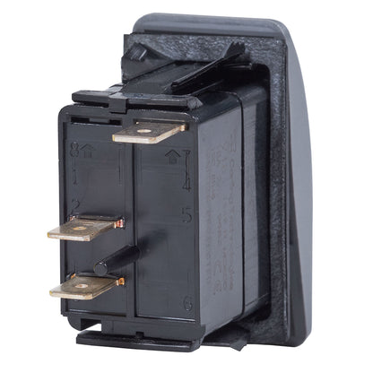 Blue Sea 7929 Contura II Switch SPST Black  OFFON 7929