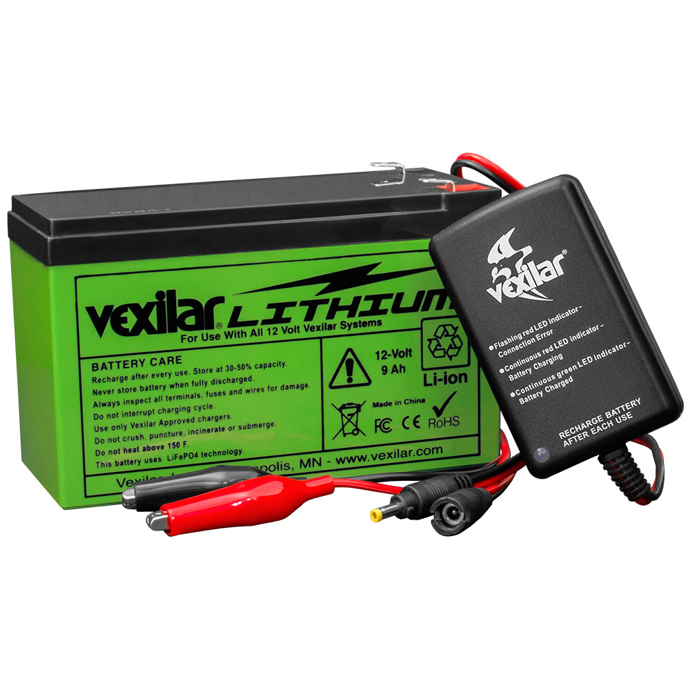 Vexilar 12V Lithium Ion Battery  Charger V120L